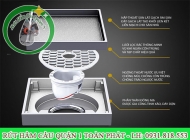 Giới thiệu phễu thoát sàn chống hôi INAX chính hãng