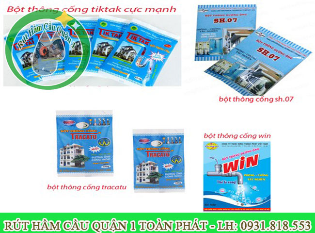 c&aacute;c loại bột th&ocirc;ng cống