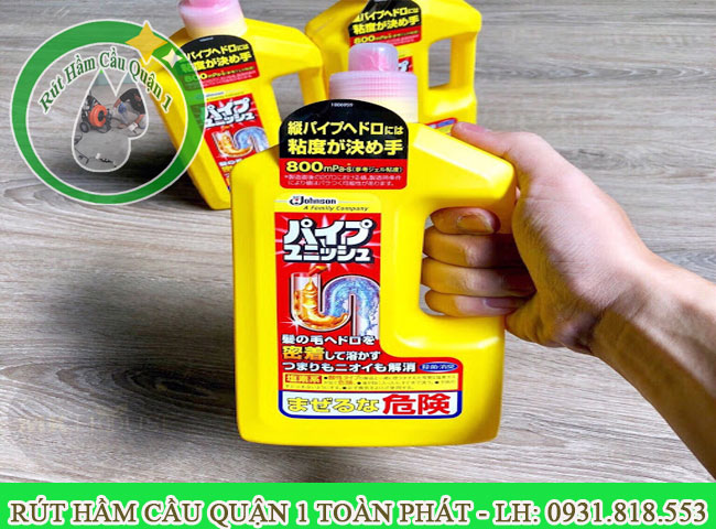 hướng dẫn sử dụng nước th&ocirc;ng cống