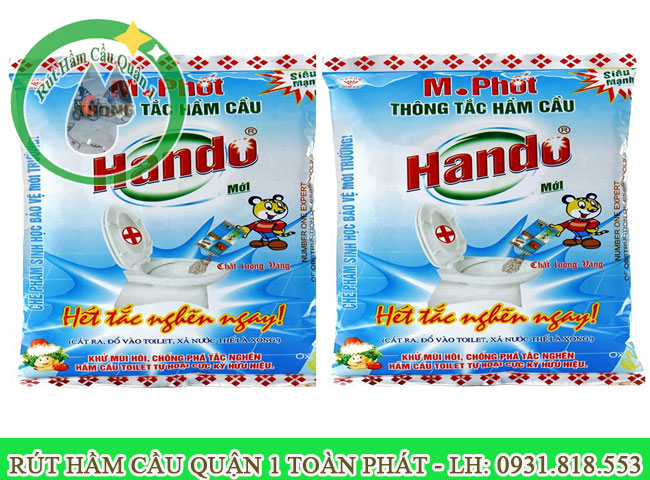 dùng bột để thông cống