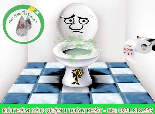 dấu hiệu nhận biết bồn cầu nghẹt