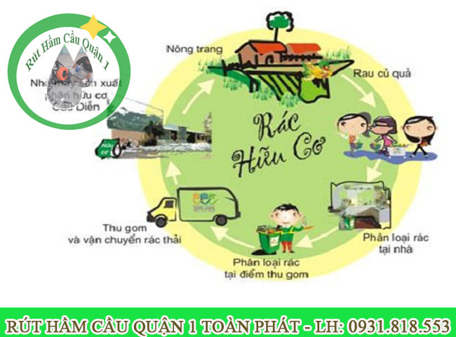 quy trình xử lý rác thải hữu cơ