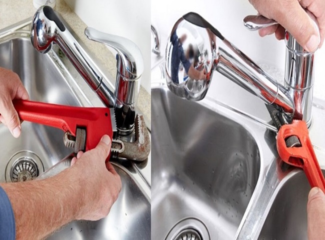 V&ograve;i nước bồn rửa mặt bị tắc xử l&yacute; bằng c&aacute;ch kiểm tra van điều tiết